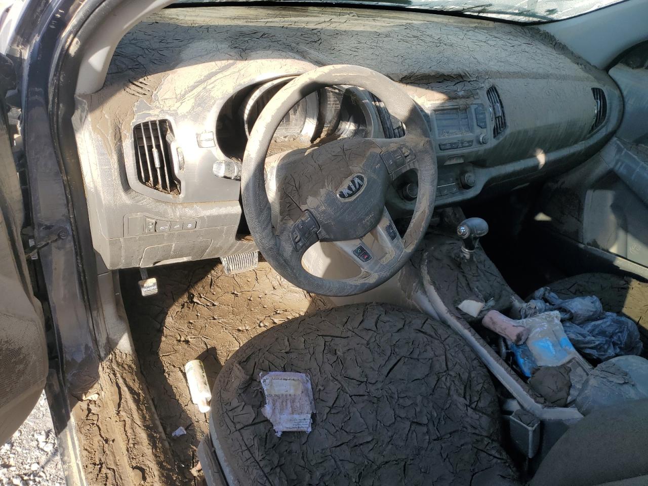 2016 KIA Sportage VIN KNDPBCAC7G7874219 Copart auction photo, water/flood damage thumbnail 8