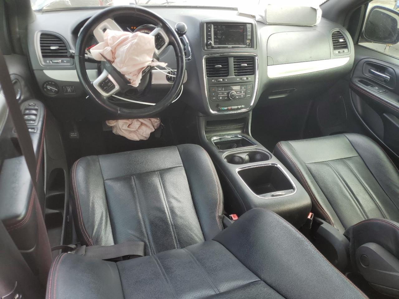 2019 Dodge Caravan VIN 2C4RDGEGXKR618011 Copart auction photo, front end / side damage thumbnail 8