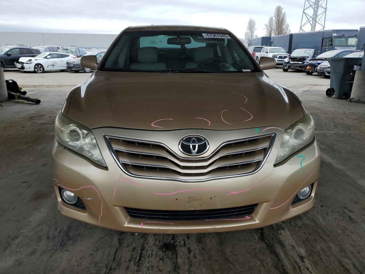2010 Toyota Camry VIN 4T1BK3EK6AU107185 Copart auction photo, rear end / side damage thumbnail 5