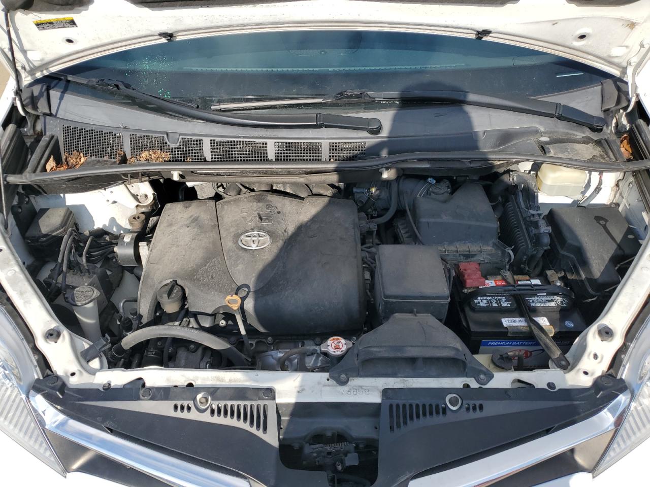 2019 Toyota Sienna VIN 5TDKZ3DC8KS971302 Copart auction photo, mechanical damage thumbnail 12
