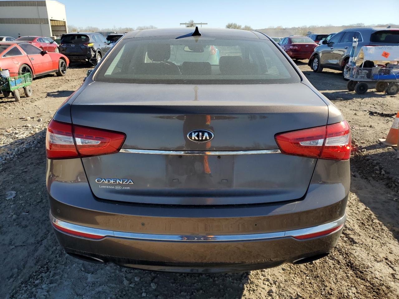 2014 KIA Cadenza VIN KNALN4D78E5151091 Copart auction photo, front end damage thumbnail 6