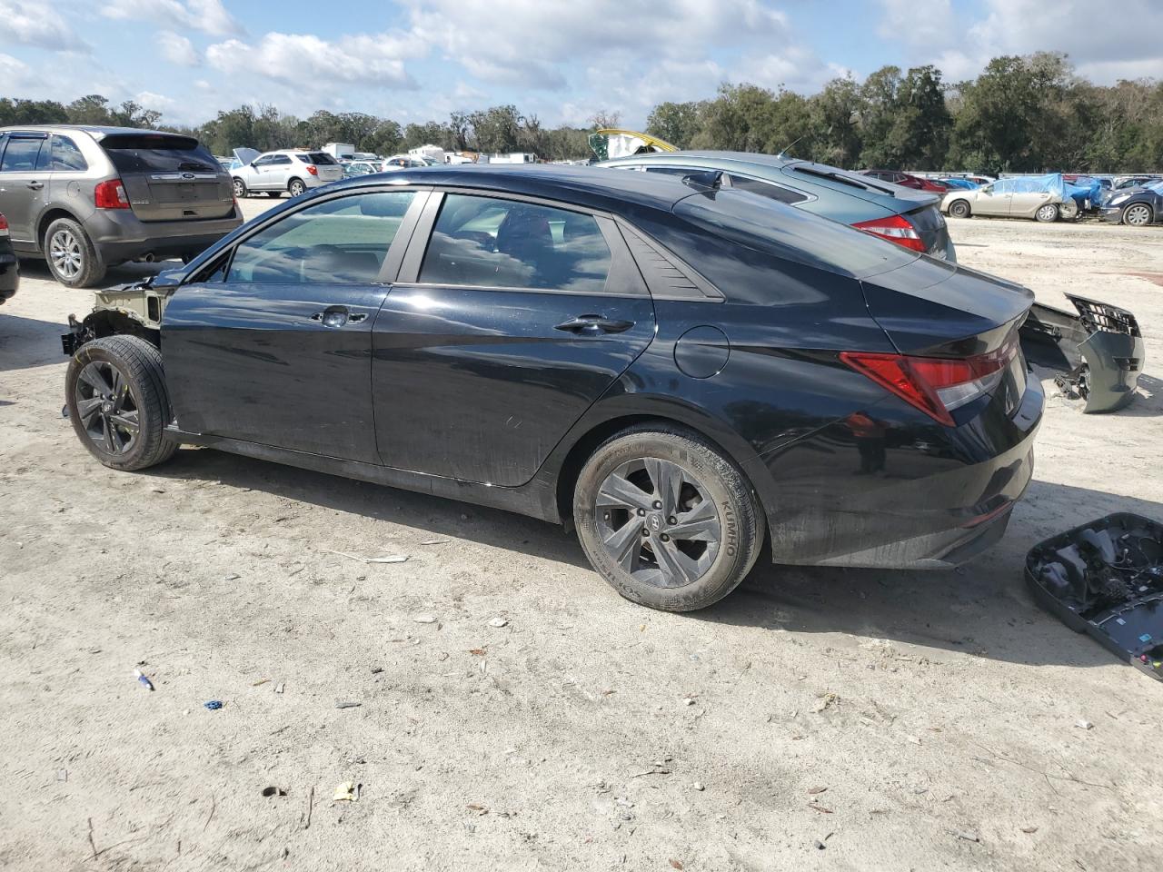 2023 Hyundai Elantra VIN KMHLM4AG9PU545228 Copart auction photo, front end damage thumbnail 2