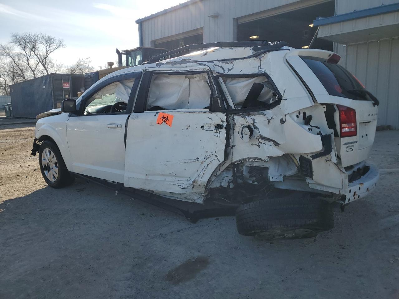 2019 Dodge Journey VIN 3C4PDCAB1KT747066 Copart auction photo, all over damage thumbnail 2