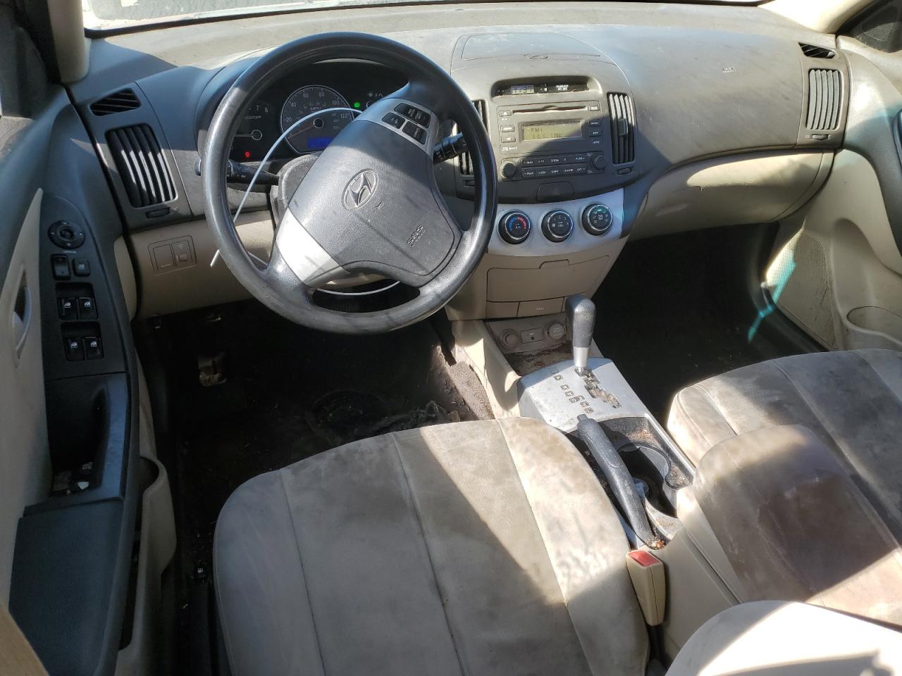 2008 Hyundai Elantra VIN KMHDU46D78U556359 Copart auction photo, side / front end damage thumbnail 8
