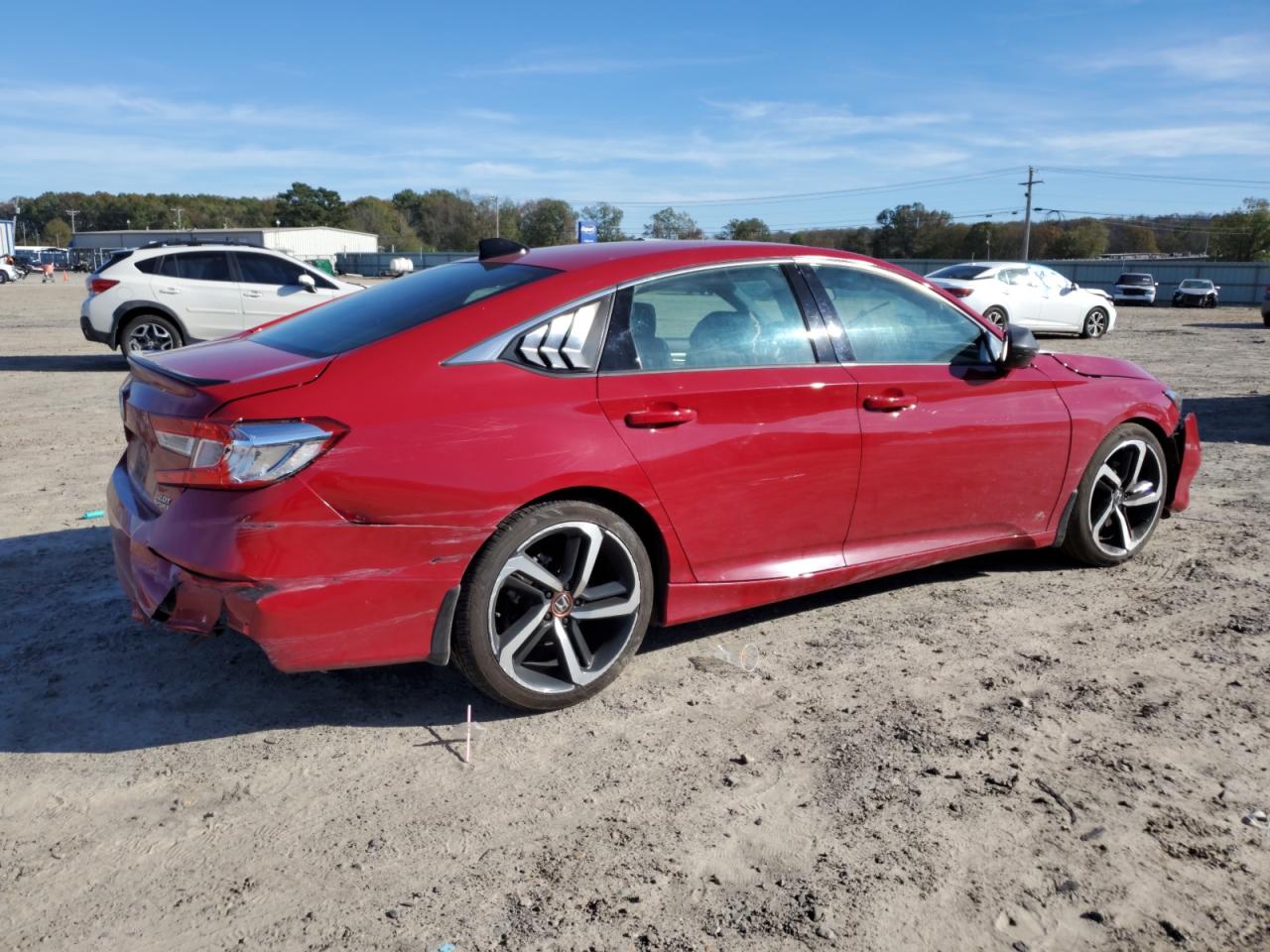 2022 Honda Accord VIN 1HGCV2F3XNA005379 Copart auction photo, front end damage thumbnail 3