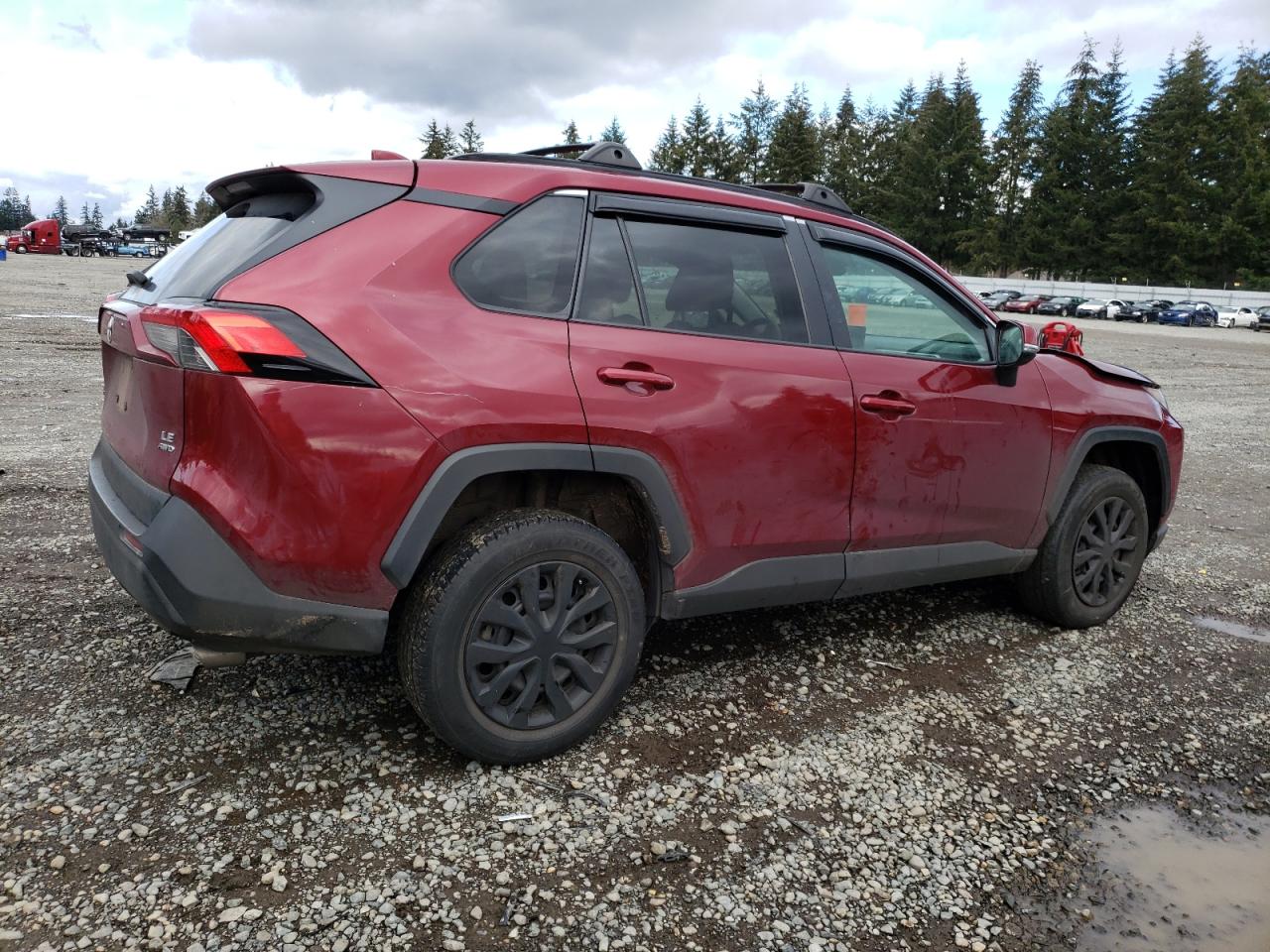 2021 Toyota RAV 4 VIN 2T3G1RFVXMW152811 Copart auction photo, front end damage thumbnail 3