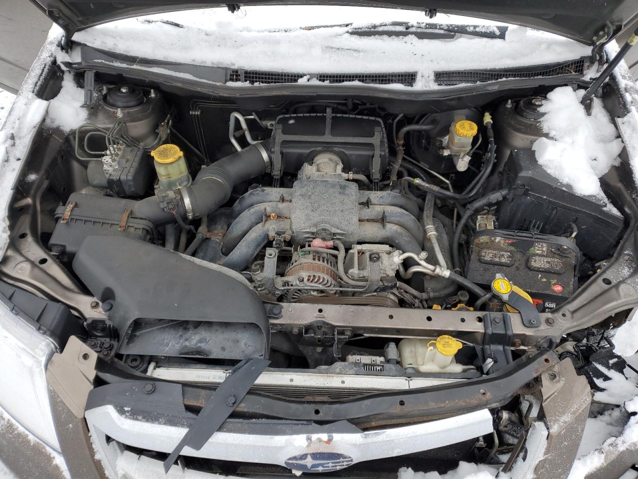 2009 Subaru Tribeca VIN 4S4WX90D194402270 Copart auction photo, front end damage thumbnail 14