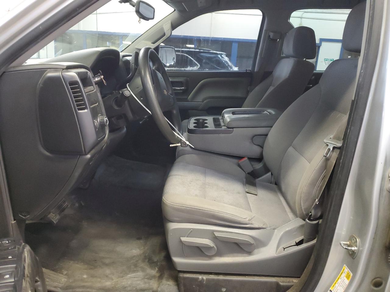 2014 Chevrolet Silverado VIN 3GCPCPEC9EG485713 Copart auction photo, front end / side damage thumbnail 7