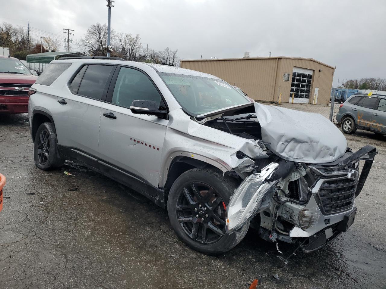 2020 Chevrolet Traverse VIN 1GNERKKW6LJ270719 Copart auction photo, front end damage thumbnail 4