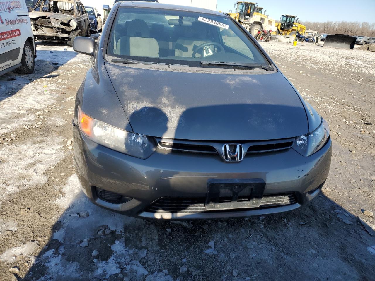 2006 Honda Civic VIN 2HGFG12896H512232 Copart auction photo, side / front end damage thumbnail 5