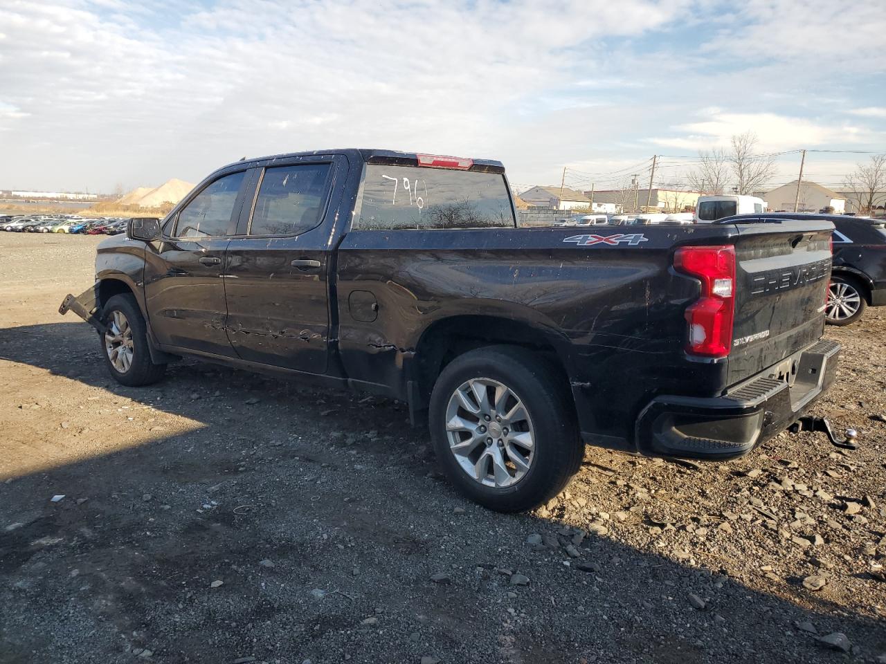 2022 Chevrolet Silverado VIN 1GCPYBEK9NZ127961 Copart auction photo, frame damage damage thumbnail 2