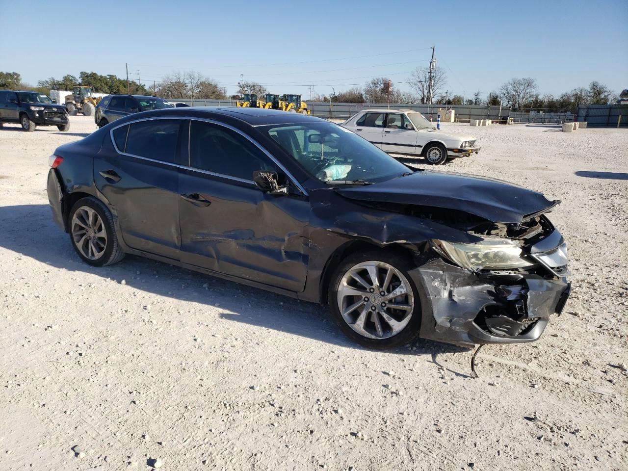 2016 Acura ILX VIN 19UDE2F37GA000096 Copart auction photo, all over damage thumbnail 4