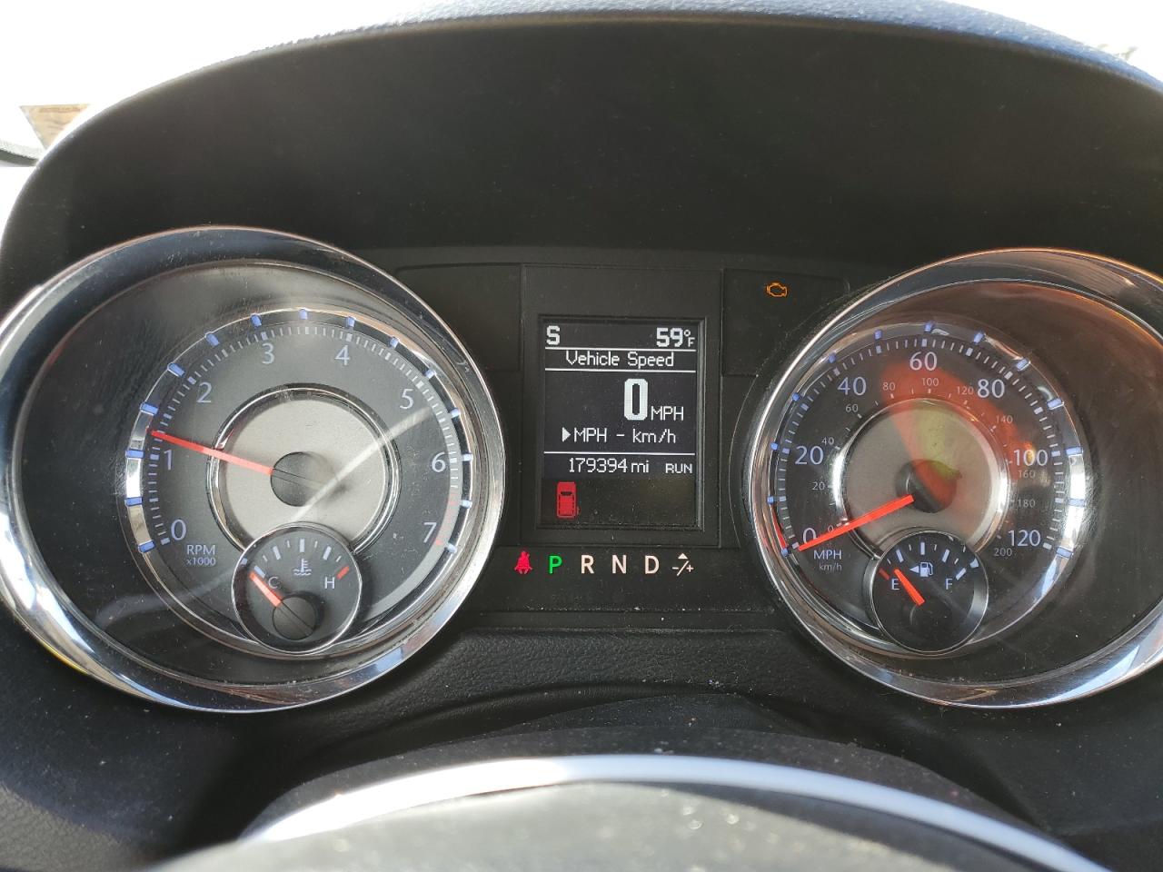 2014 Chrysler Town & Country VIN 2C4RC1BG2ER445982 Copart auction photo, side damage thumbnail 9