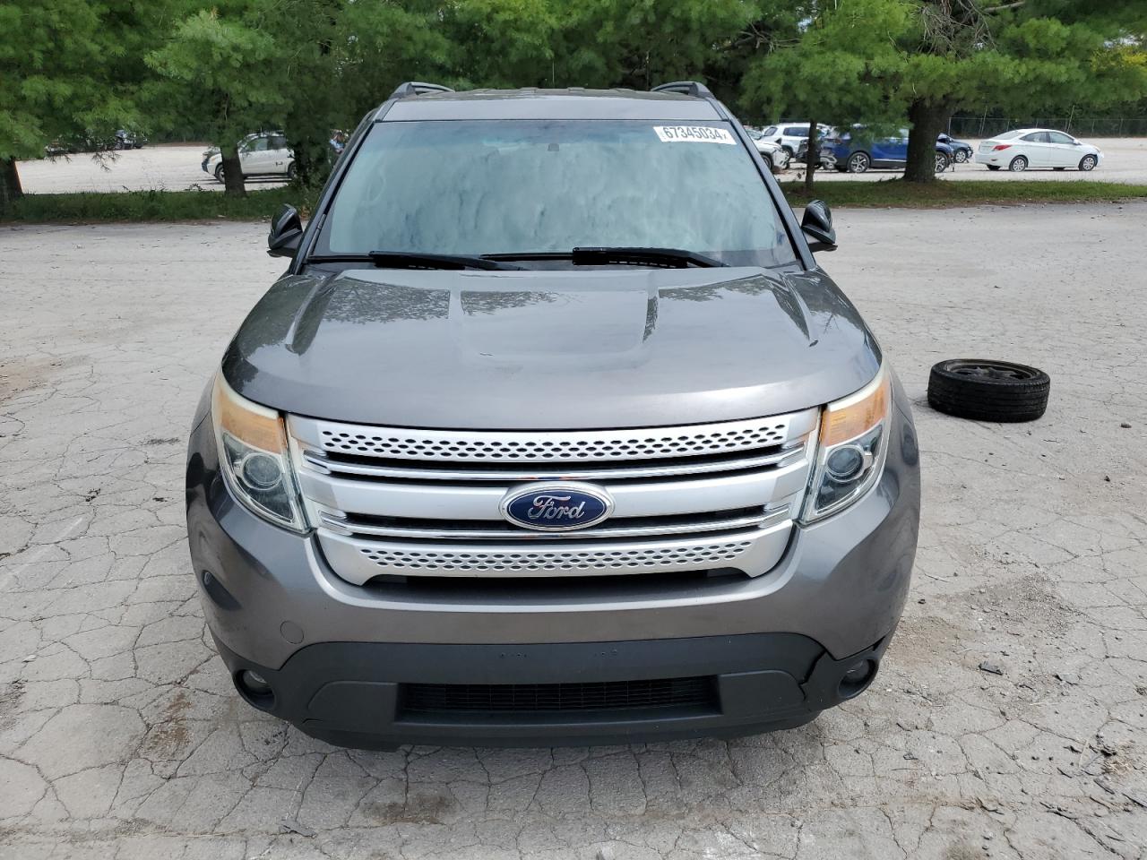 2012 Ford Explorer VIN 1FMHK8D86CGA50212 Copart auction photo, side damage thumbnail 5