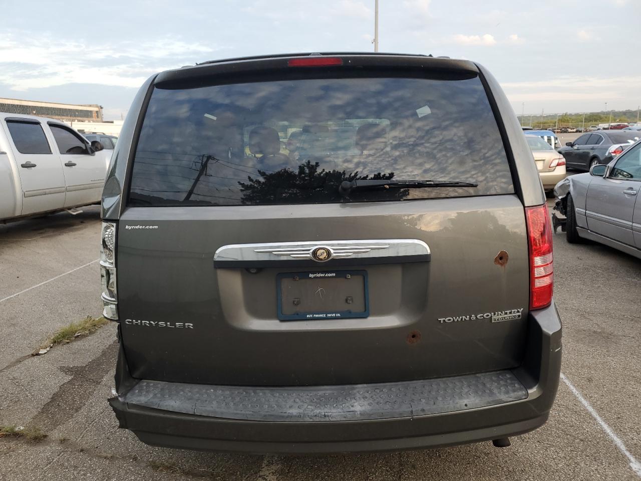 2010 Chrysler Town & Country VIN 2A4RR5D10AR351943 Copart auction photo, rear end damage thumbnail 6