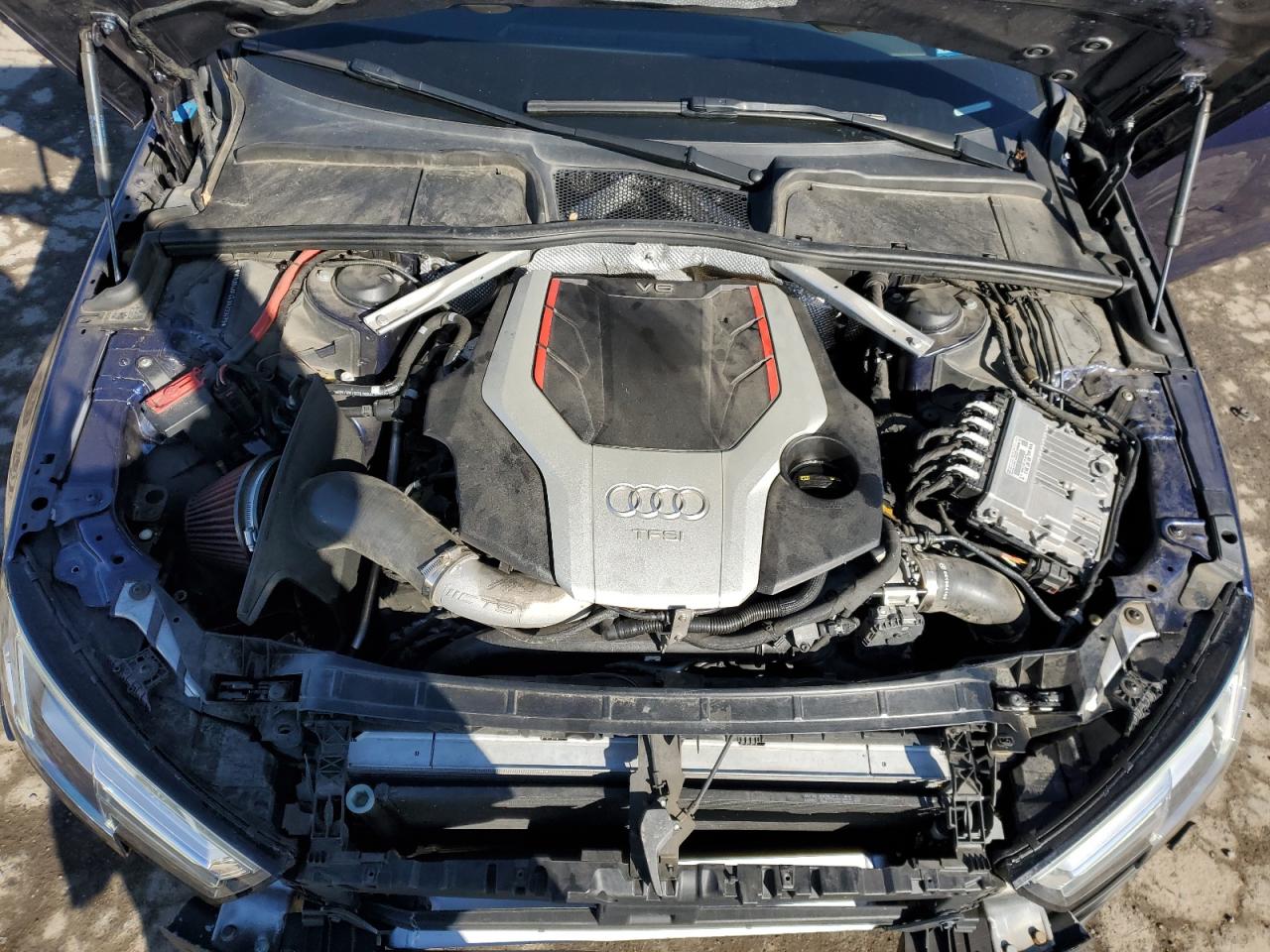 2018 Audi RS4 VIN WAUB4AF44JA233479 Copart auction photo, front end damage thumbnail 11