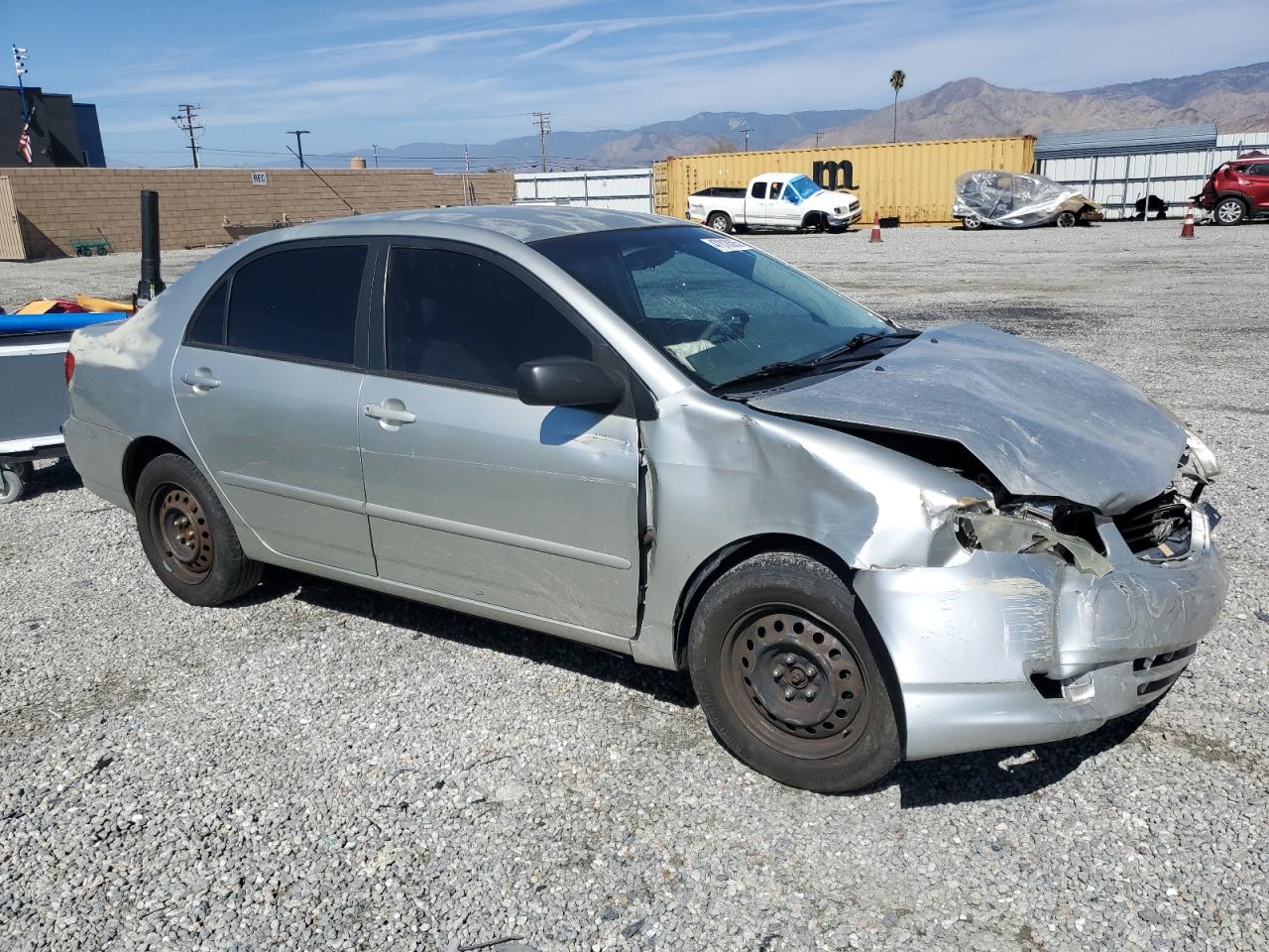 2003 Toyota Corolla VIN JTDBR32E430047772 Copart auction photo, all over damage thumbnail 4