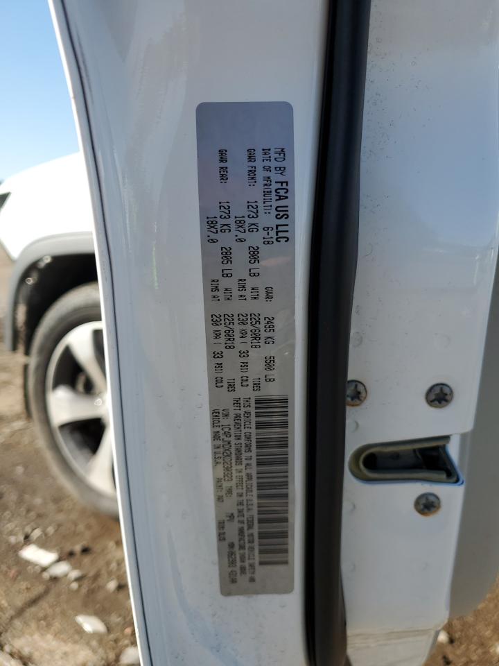 2019 Jeep Grand Cherokee VIN 1C4PJMDX2KD230323 Copart auction photo, front end damage thumbnail 16