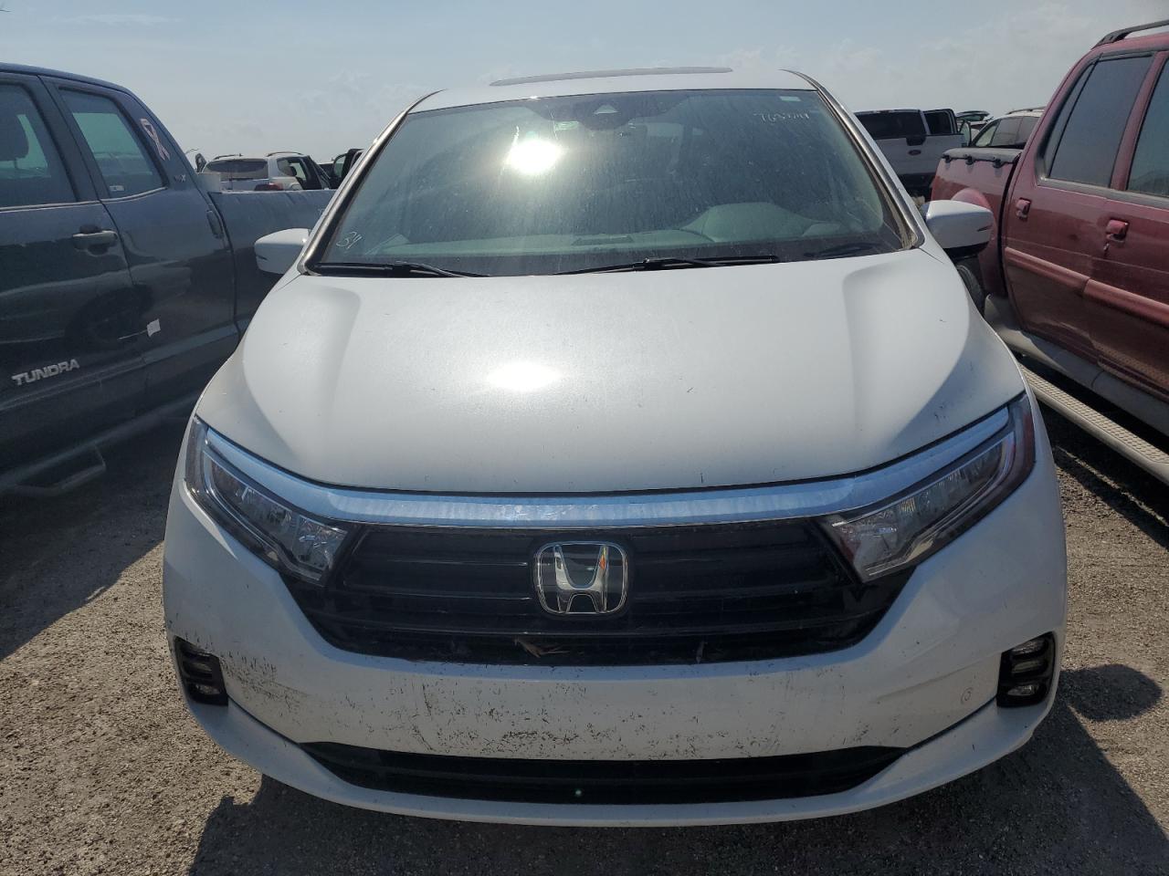 2021 Honda Odyssey VIN 5FNRL6H96MB004999 Copart auction photo, water/flood damage thumbnail 5