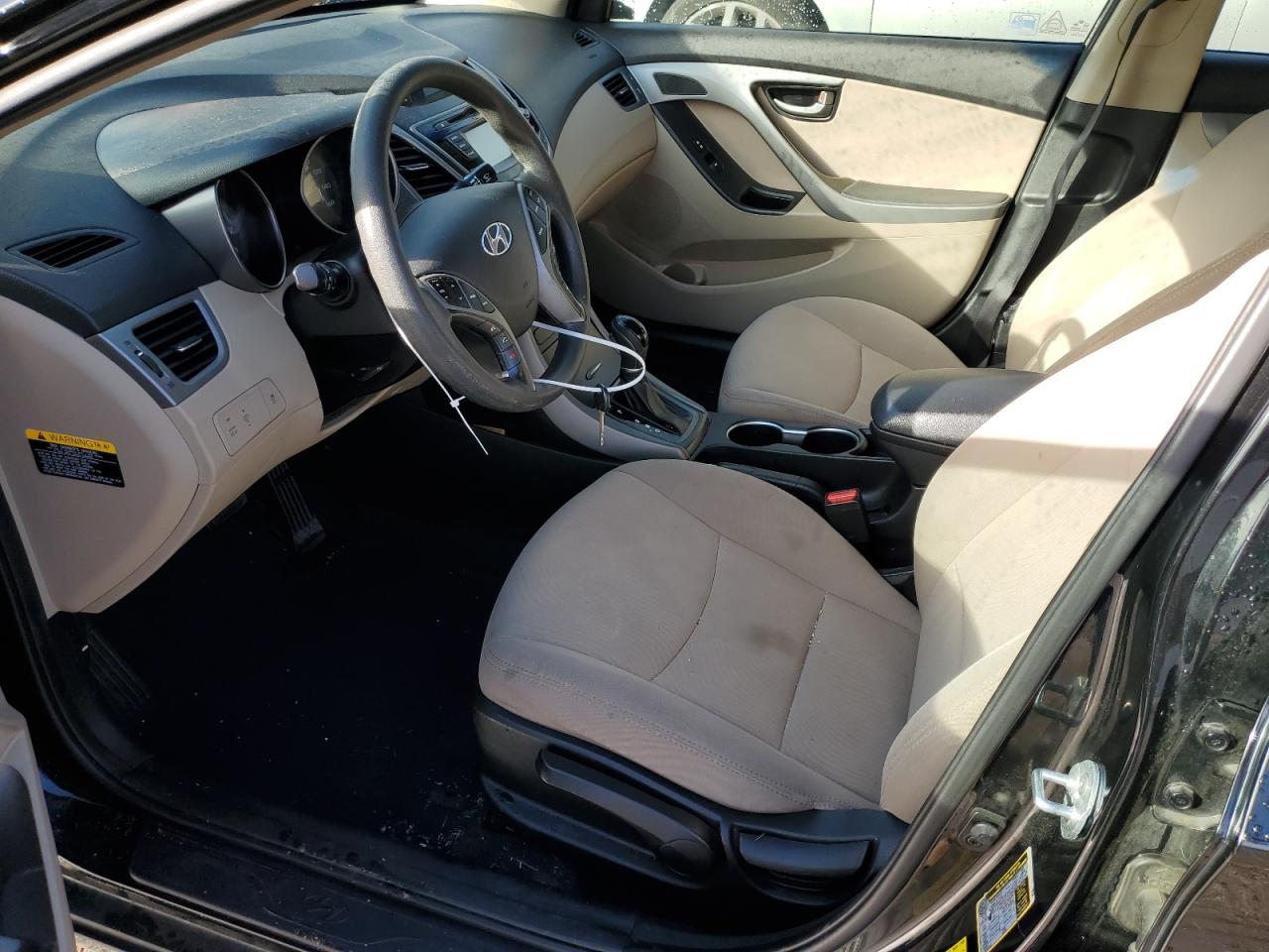 2015 Hyundai Elantra VIN 5NPDH4AE8FH620652 Copart auction photo, side damage thumbnail 7