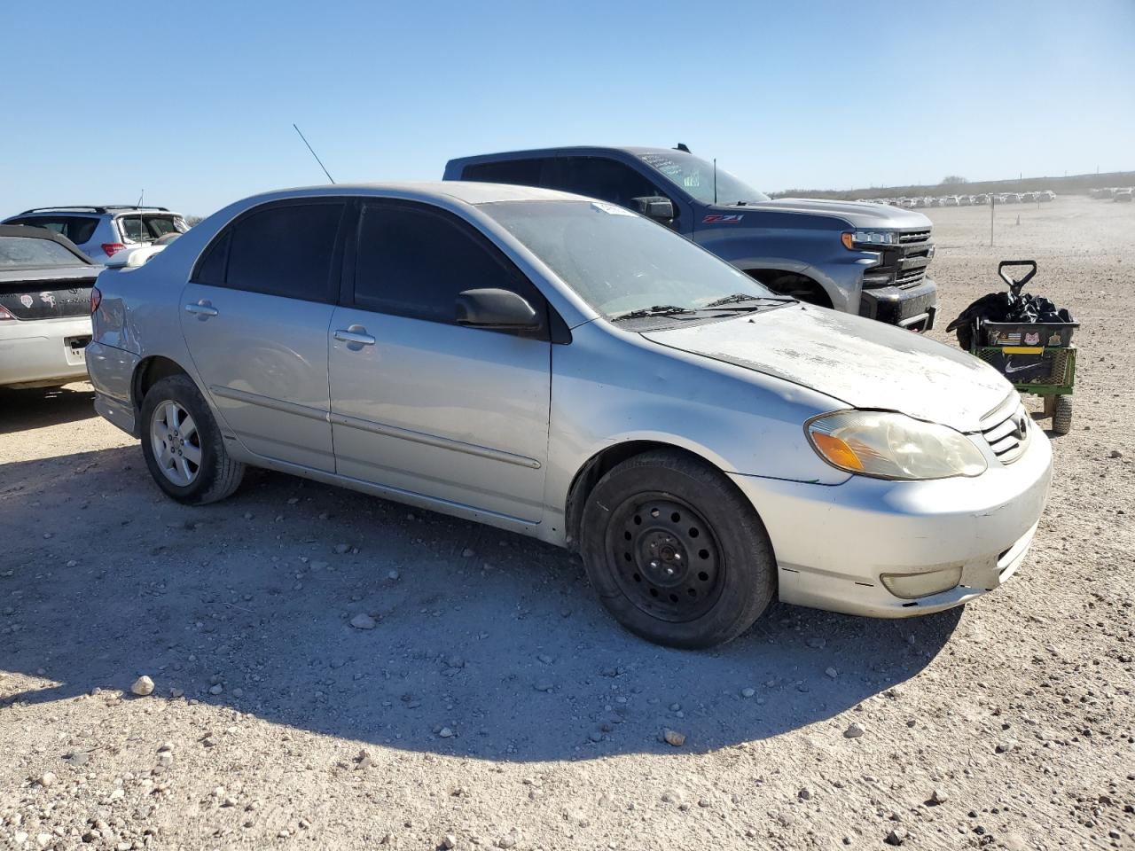 2004 Toyota Corolla VIN 1NXBR32E74Z333864 Copart auction photo, rear end / minor dent/scratches damage thumbnail 4