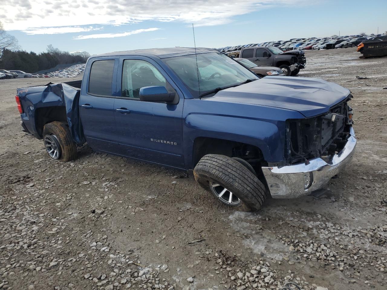 2017 Chevrolet Silverado VIN 1GCVKREC5HZ192613 Copart auction photo, all over damage thumbnail 4