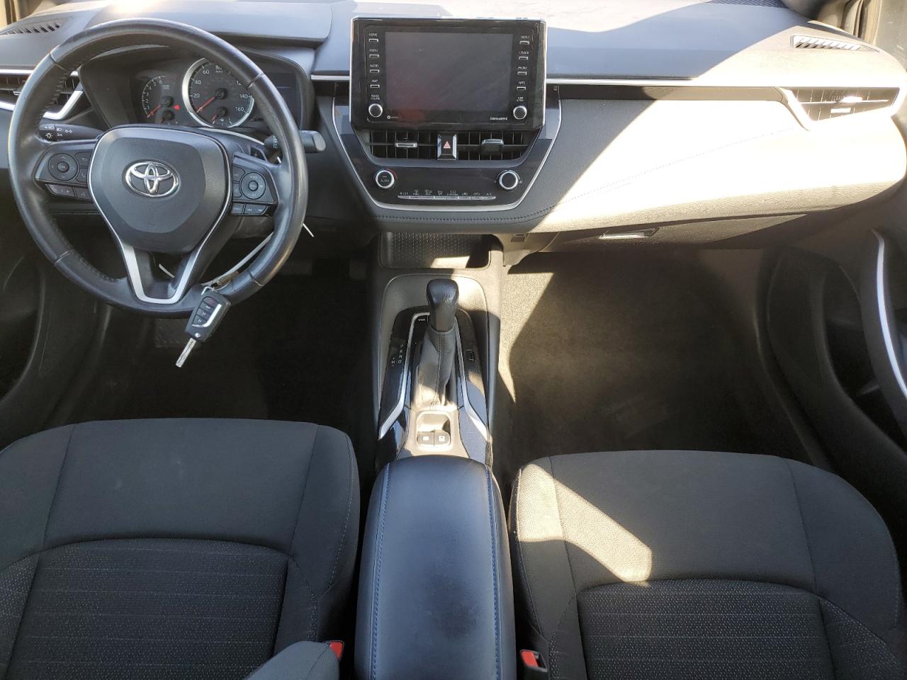 2021 Toyota Corolla VIN JTDS4MCEXMJ058175 Copart auction photo, side / front end damage thumbnail 8
