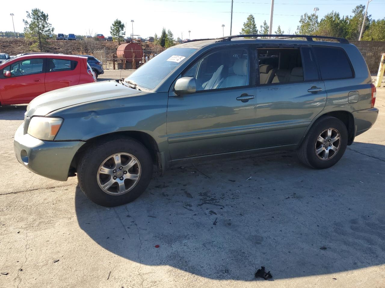 2006 Toyota Highlander VIN JTEDP21A260106258