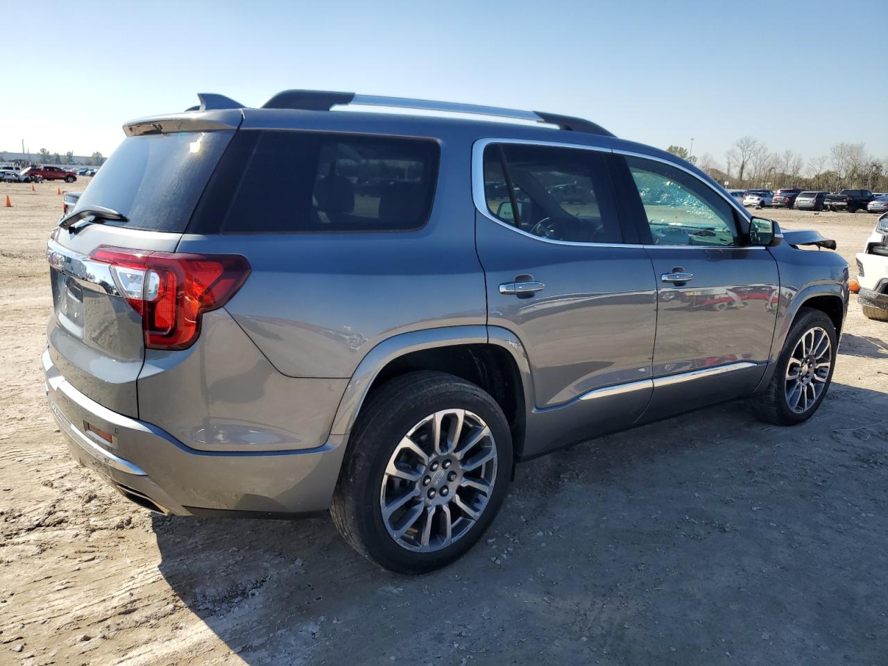 2021 GMC Acadia VIN 1GKKNPLS6MZ205103 Copart auction photo, front end / side damage thumbnail 3