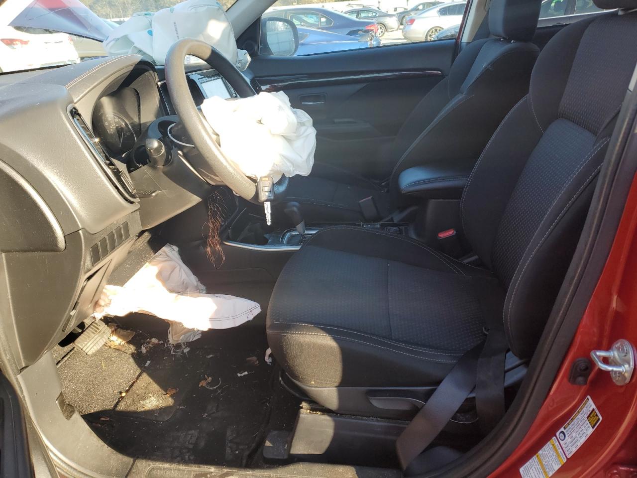 2019 Mitsubishi Outlander VIN JA4AD2A39KZ053155 Copart auction photo, front end damage thumbnail 7