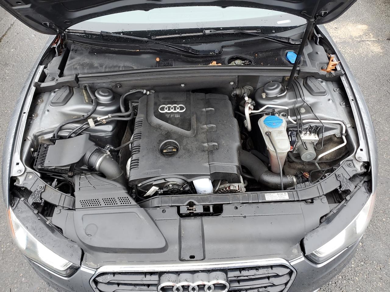 2014 Audi A5 VIN WAUCFAFR5EA003496 Copart auction photo, rear end / front end damage thumbnail 11
