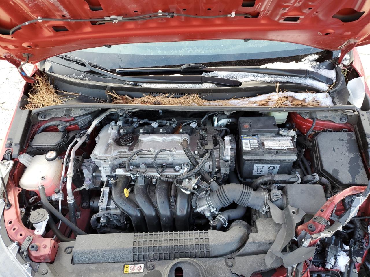 2020 Toyota Corolla VIN JTDEPRAE0LJ044336 Copart auction photo, front end / side damage thumbnail 13