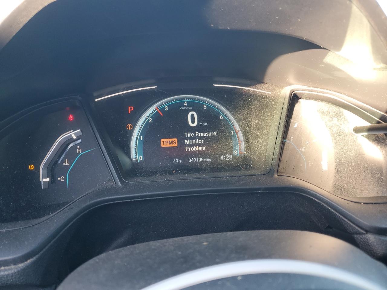 2021 Honda Civic VIN 2HGFC2F63MH532158 Copart auction photo, all over damage thumbnail 9