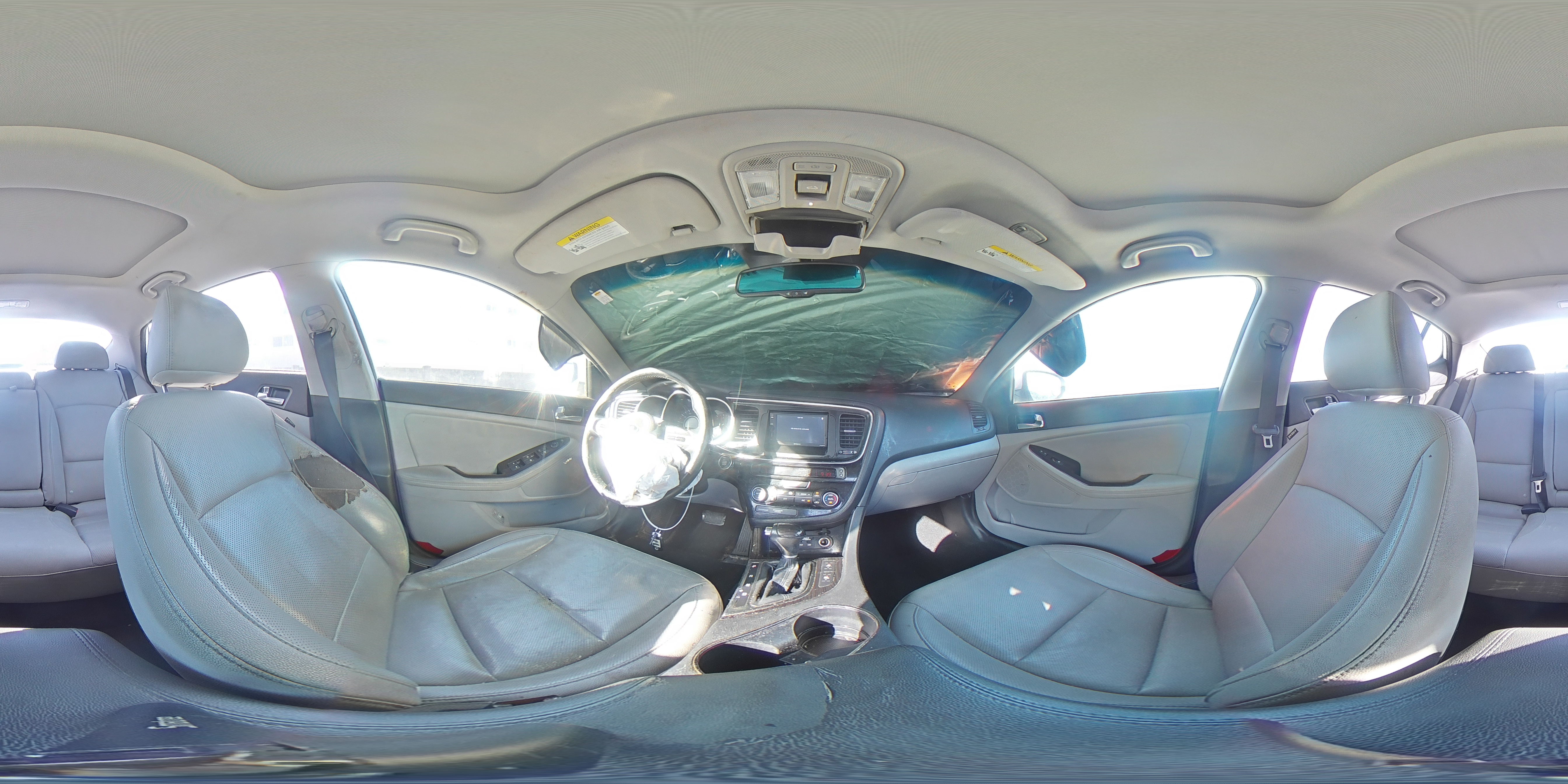 2015 KIA Optima VIN 5XXGN4A79FG380370 Copart auction photo, front end damage thumbnail 13
