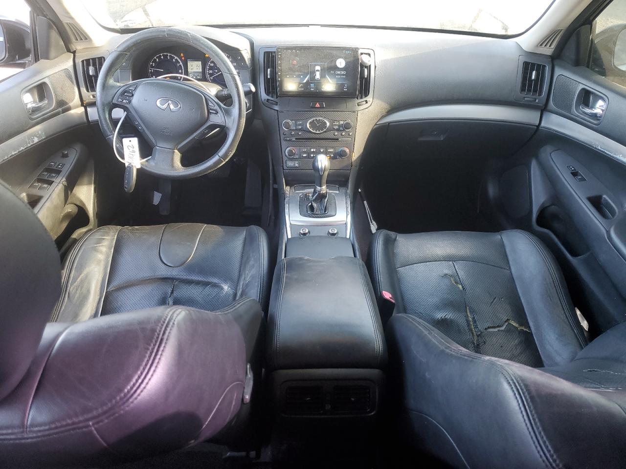 2011 Infiniti G VIN JN1DV6AP7BM601826 Copart auction photo, front end damage thumbnail 8