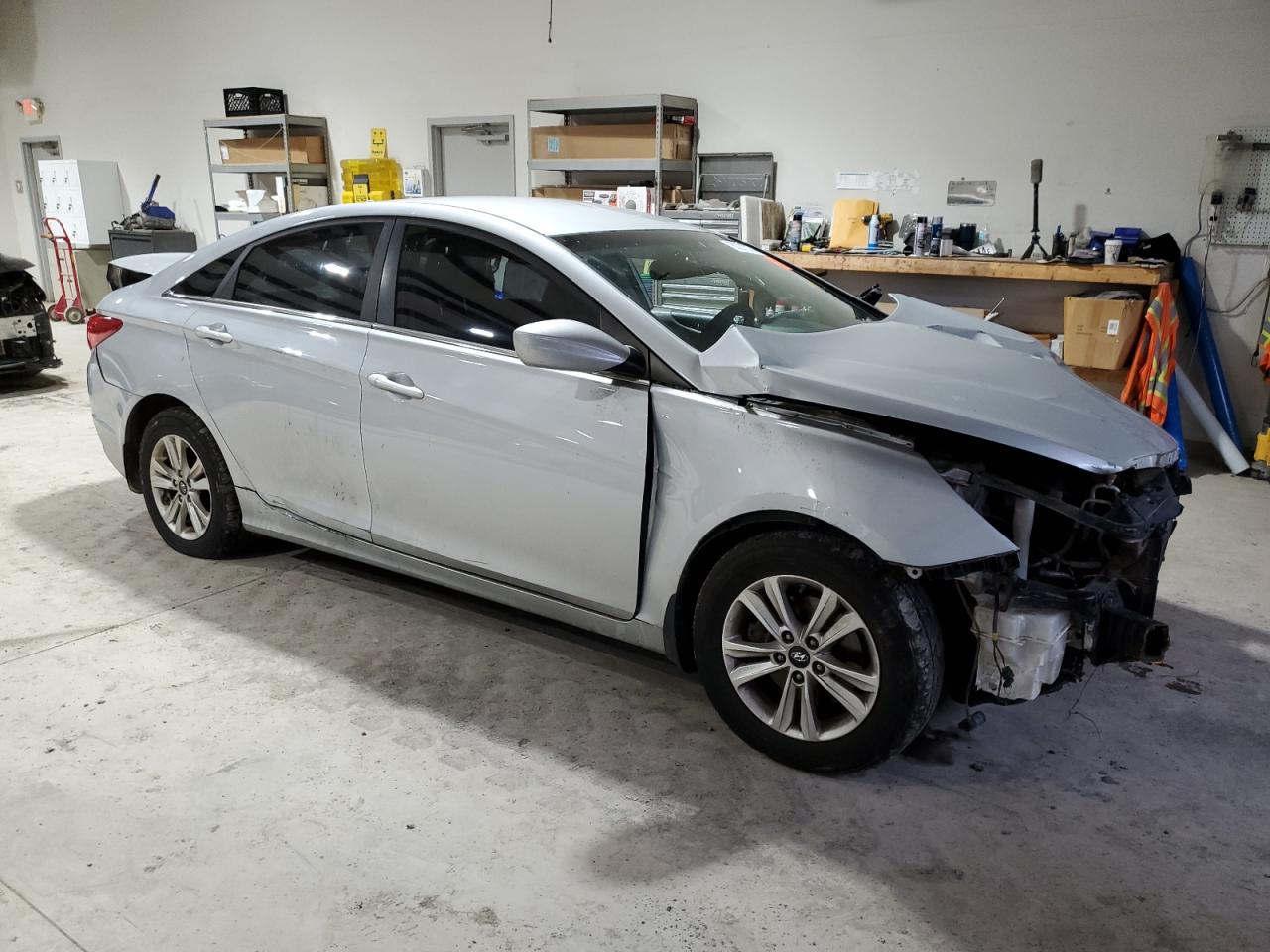 2011 Hyundai Sonata VIN 5NPEB4AC4BH098942 Copart auction photo, all over damage thumbnail 4