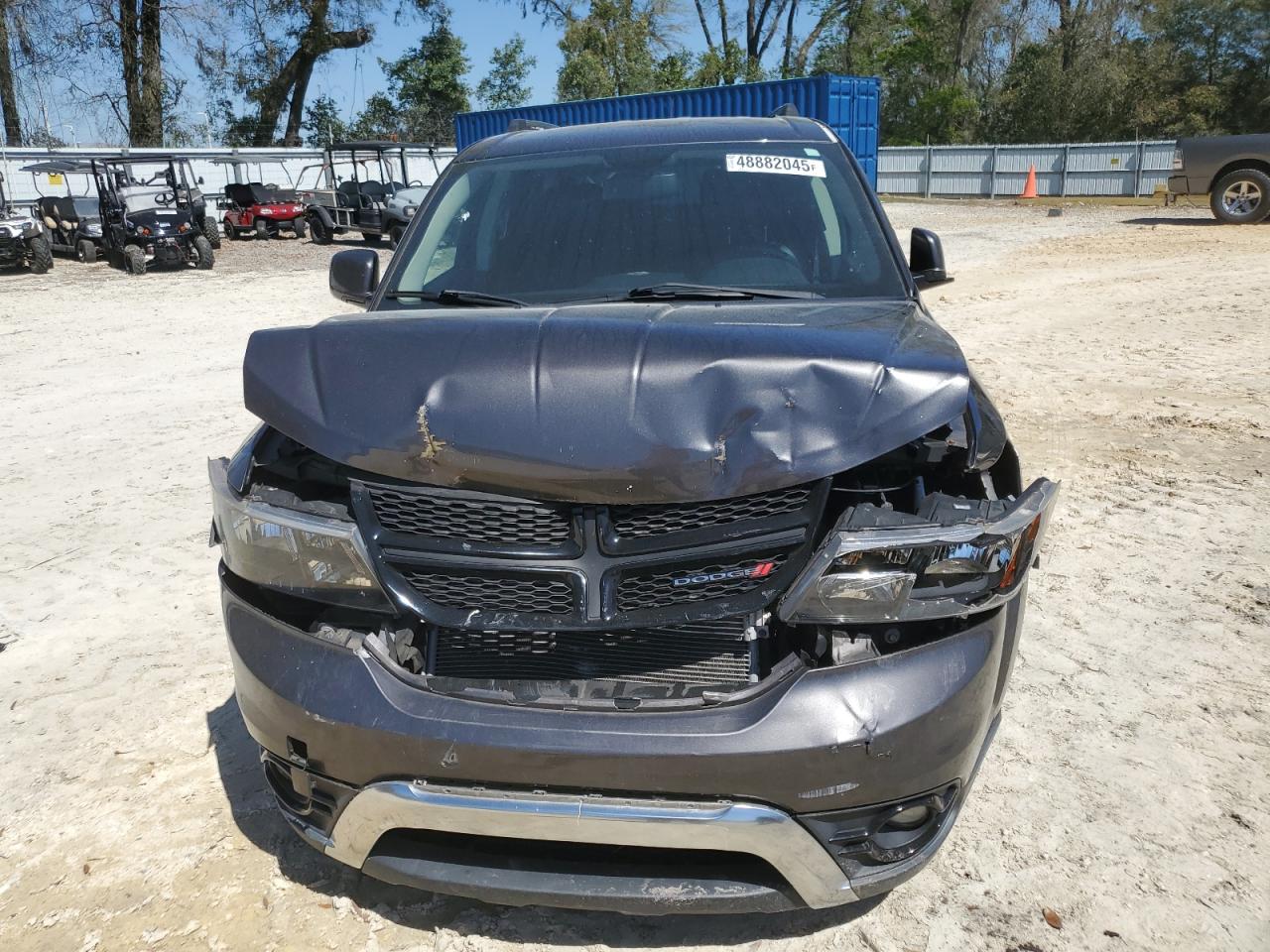 2014 Dodge Journey VIN 3C4PDCGB0ET280086 Copart auction photo, front end / minor dent/scratches damage thumbnail 5