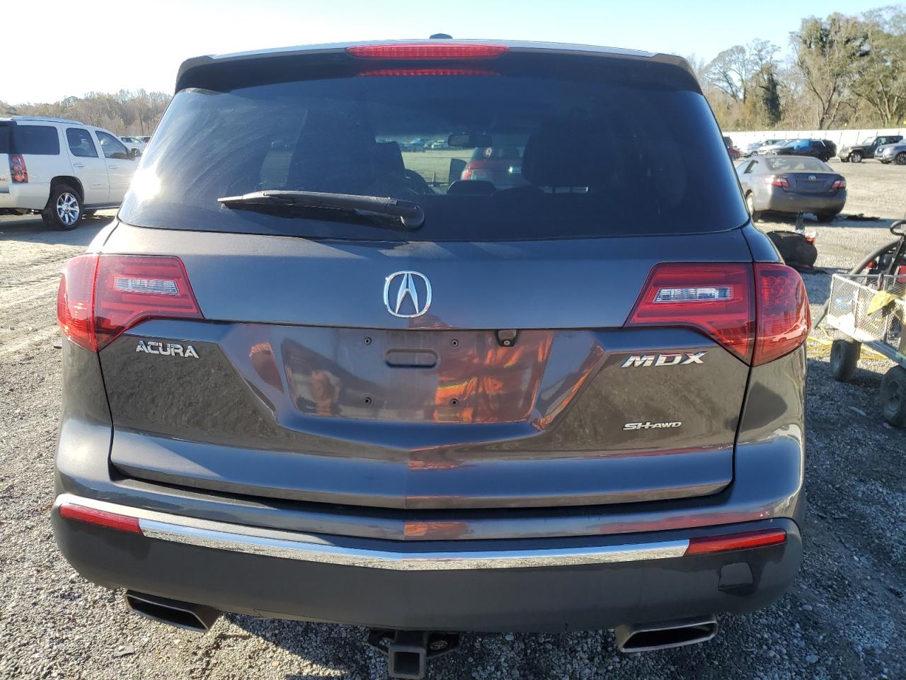 2012 Acura MDX VIN 2HNYD2H38CH520264 Copart auction photo, front end damage thumbnail 6
