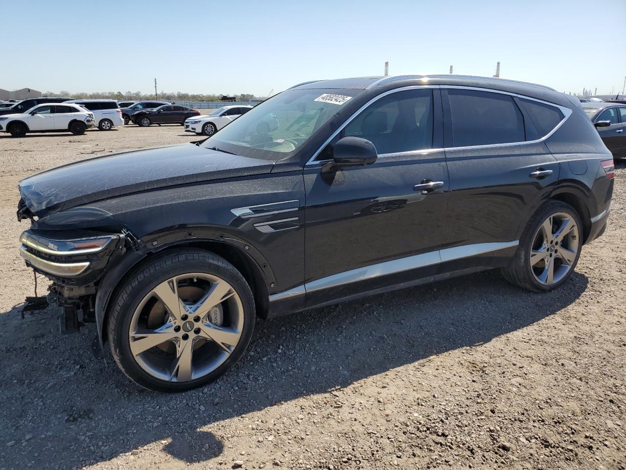 2022 Genesis Gv80 VIN KMUHBDSB7NU091218 - Copart auction photo