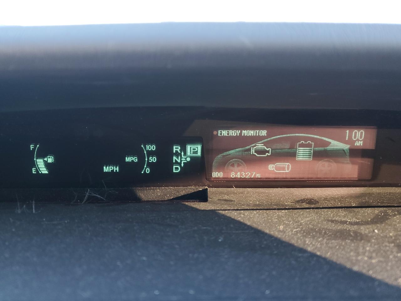 2012 Toyota Prius VIN JTDKN3DU8C5407015 Copart auction photo, front end damage thumbnail 9