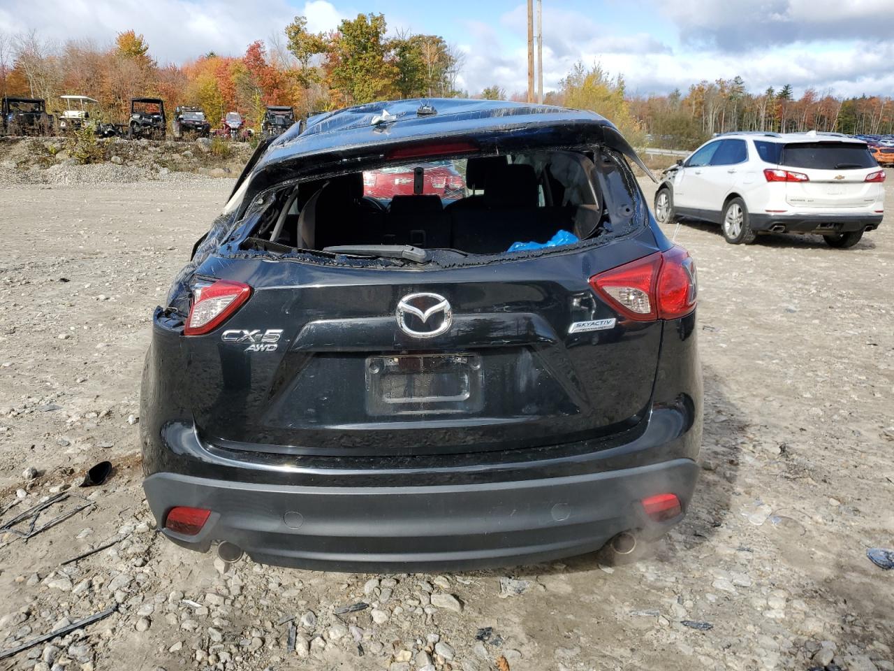 2016 Mazda CX-5 VIN JM3KE4CY3G0855215 Copart auction photo, all over damage thumbnail 6