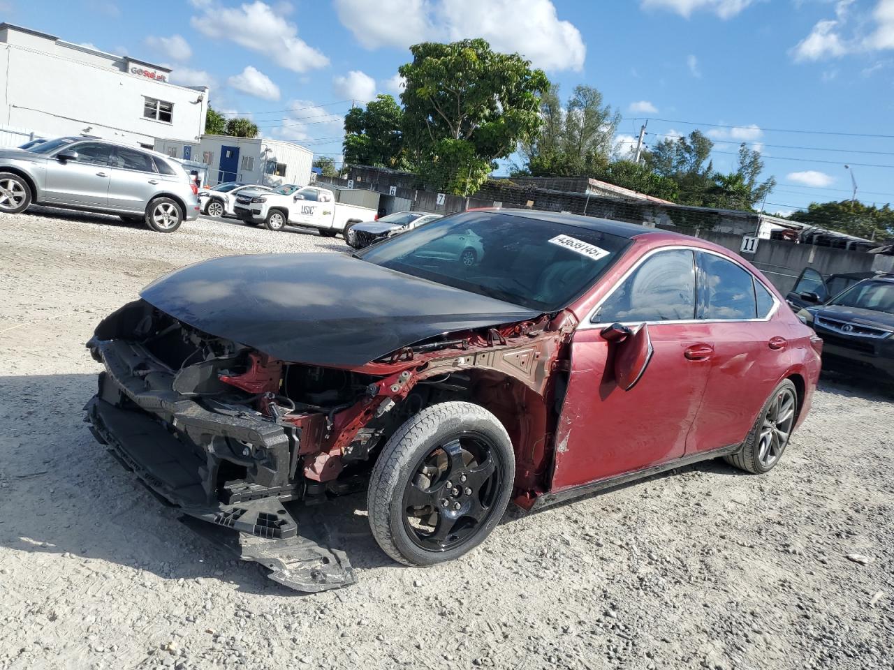 2020 Lexus ES VIN 58AGZ1B19LU070436