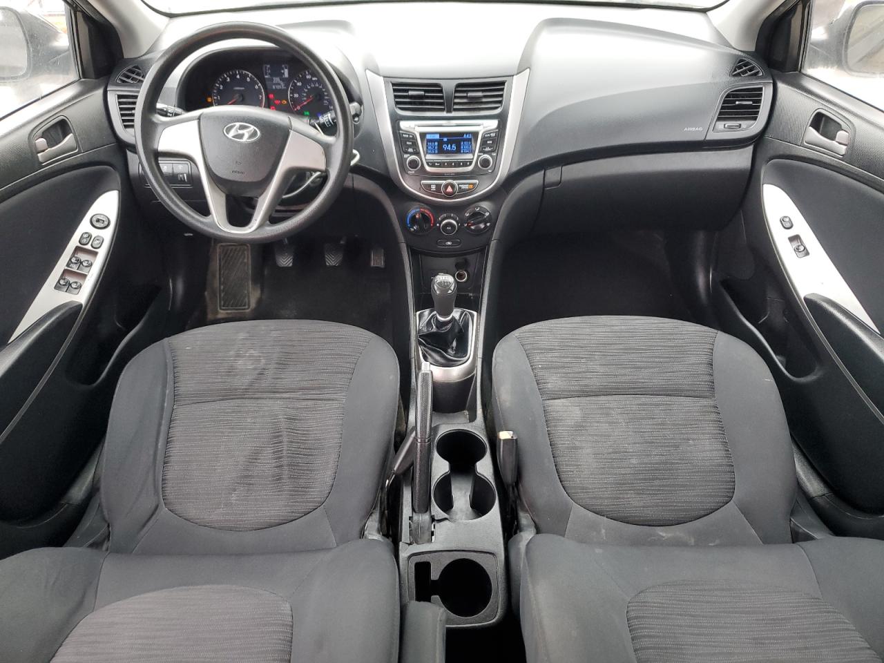 2015 Hyundai Accent VIN KMHCT5AE3FU201402 Copart auction photo, all over / minor dent/scratches damage thumbnail 8
