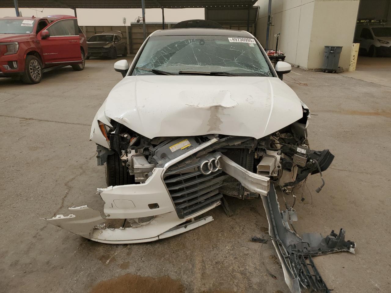 2016 Audi A3 VIN WAUA7GFF7G1032790 Copart auction photo, front end damage thumbnail 5