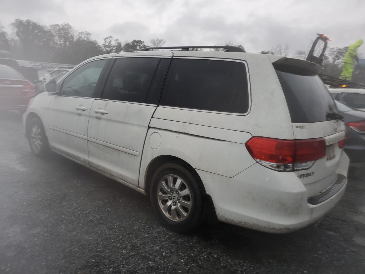 2010 Honda Odyssey VIN 5FNRL3H78AB069362 Copart auction photo, water/flood damage thumbnail 2