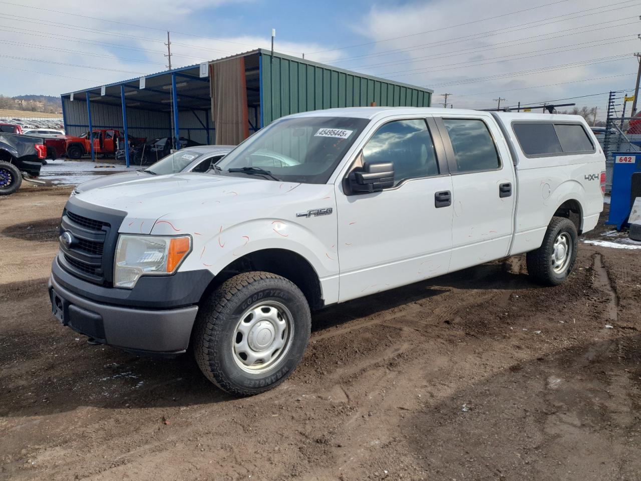 2013 Ford F-150 VIN 1FTFW1EF7DKD17389