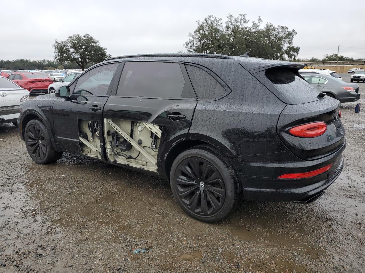 2023 Bentley Bentayga VIN SJAHT2ZV5PC017214 Copart auction photo, side damage thumbnail 2