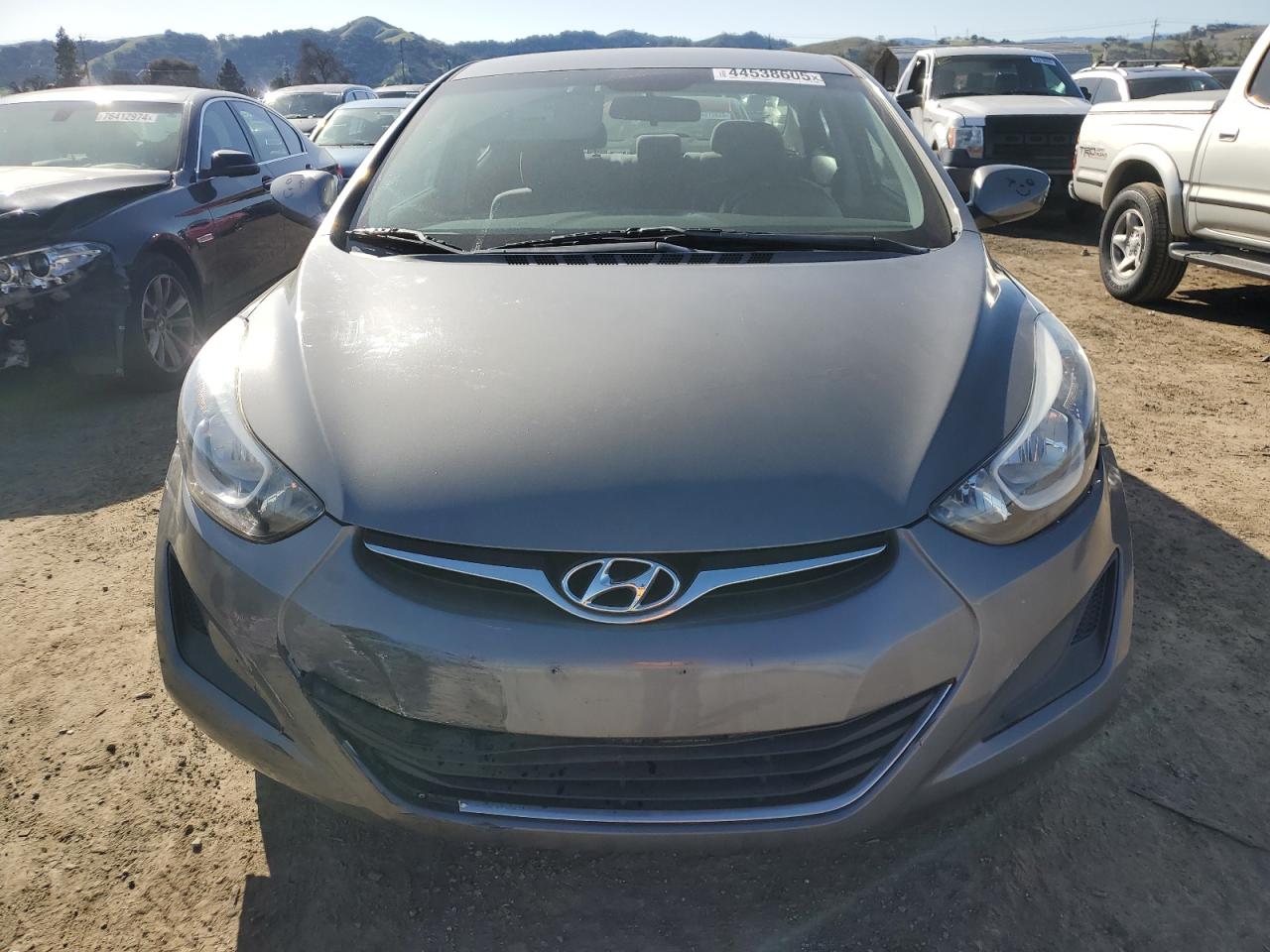 2014 Hyundai Elantra VIN 5NPDH4AE5EH514500 Copart auction photo, vandalism damage thumbnail 5