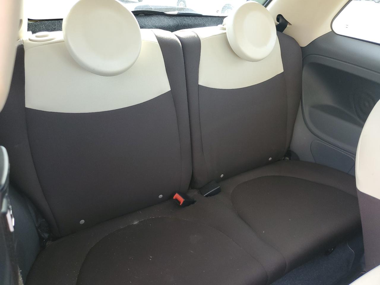 2013 Fiat 500 VIN 3C3CFFAR7DT753002 Copart auction photo, hail damage thumbnail 10