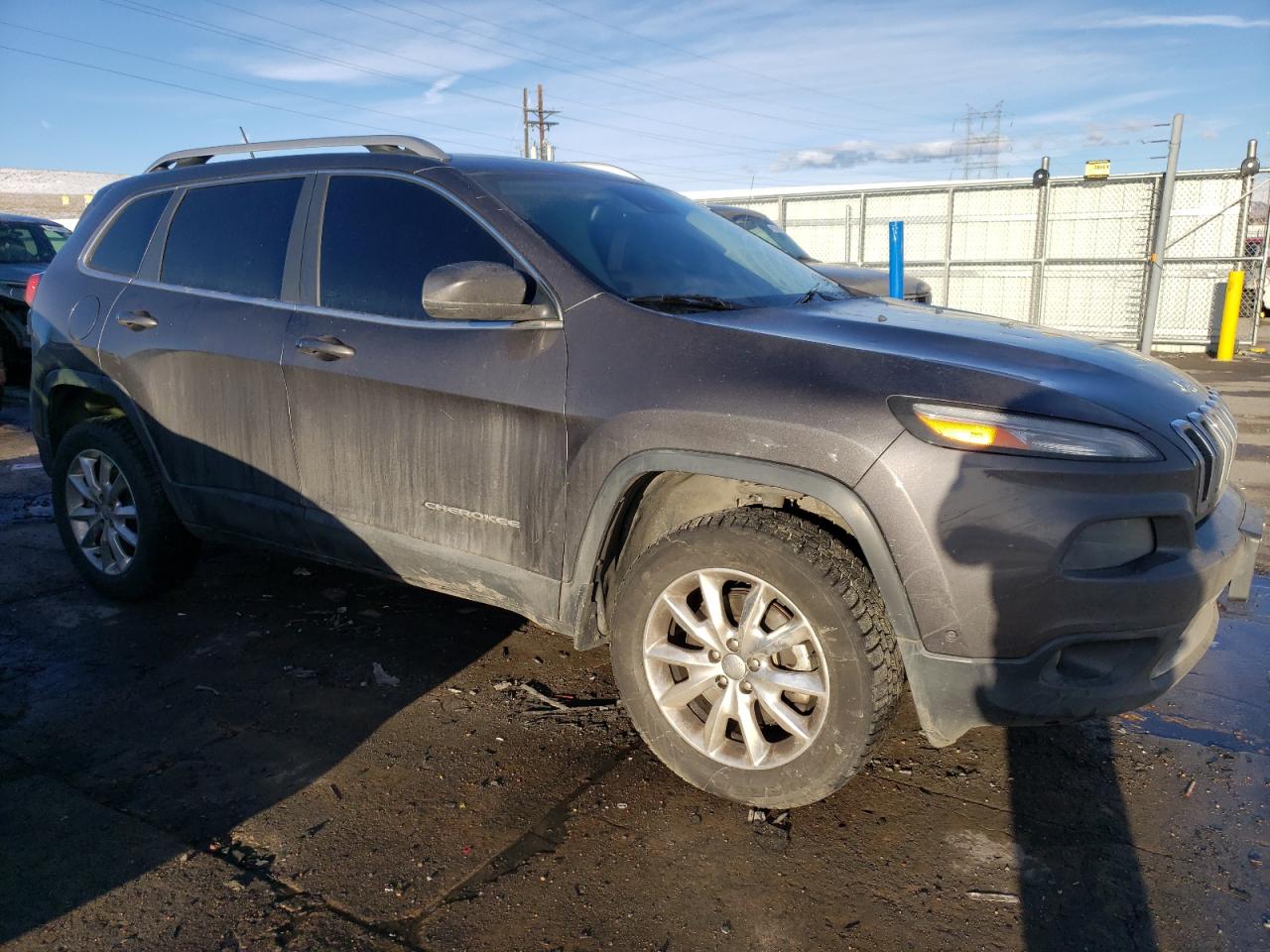 2014 Jeep Grand Cherokee VIN 1C4PJMDSXEW266113 Copart auction photo, front end / hail damage thumbnail 4